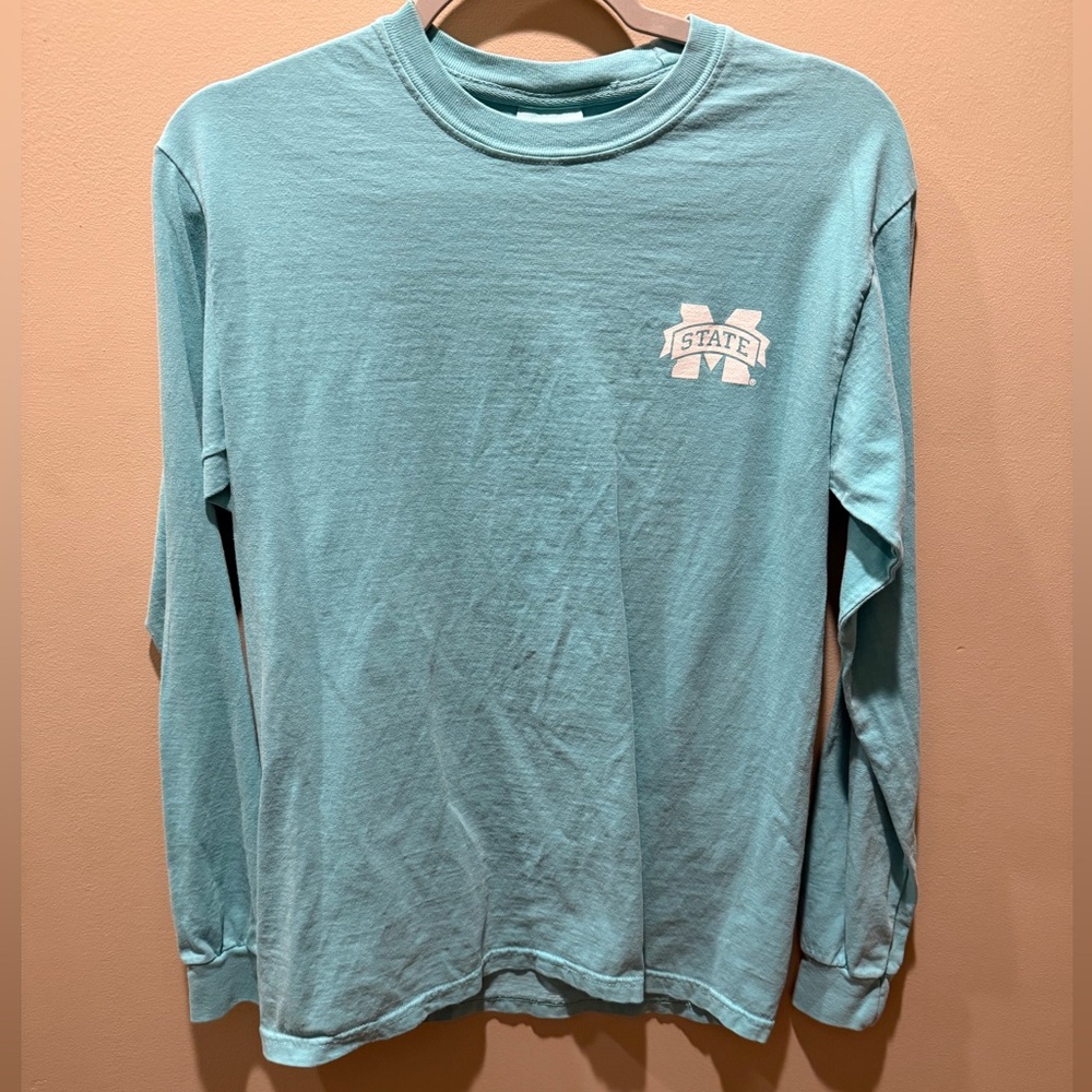 Mississippi State Bulldogs Long Sleeve T-Shirt Women’s Small Teal